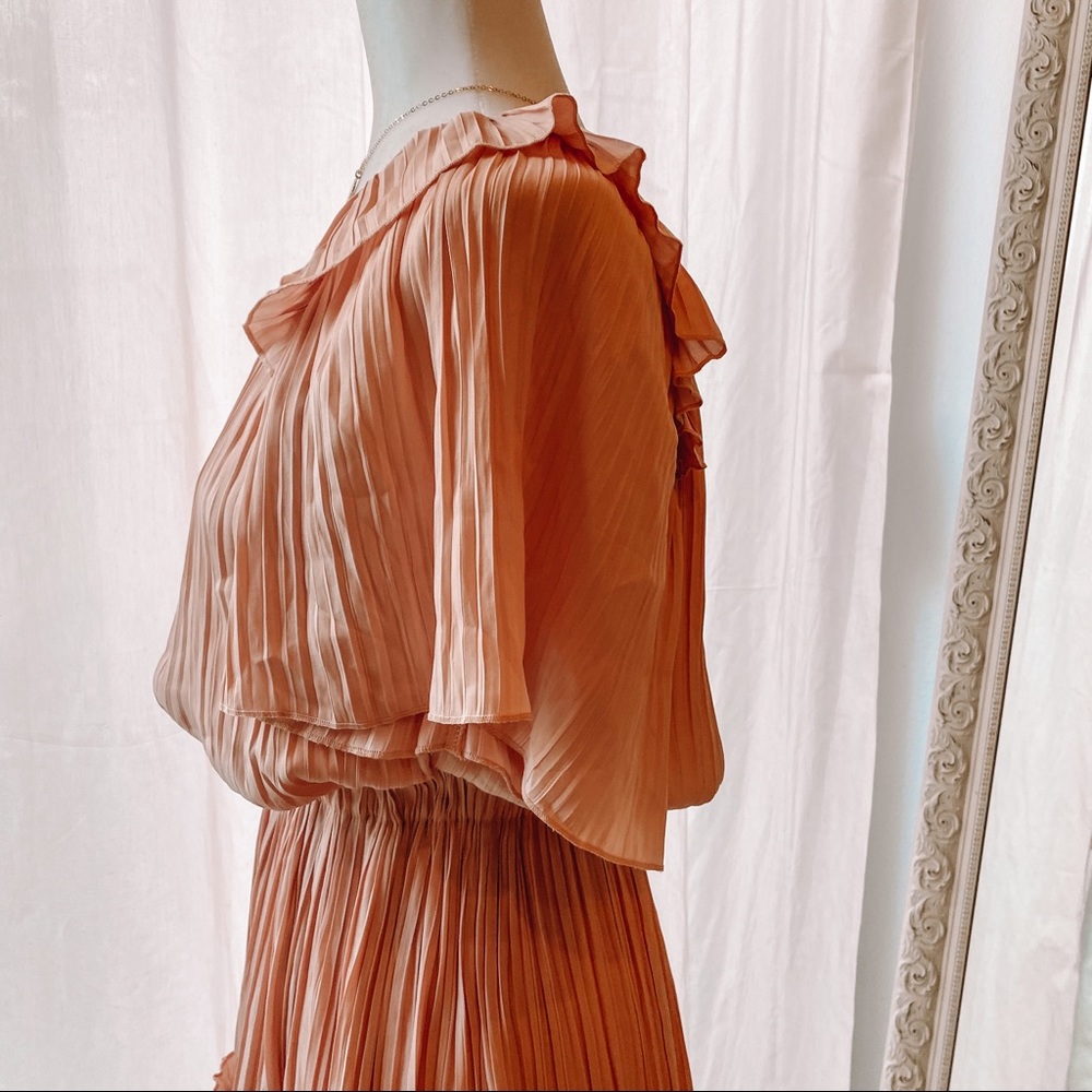 Pink Ruffled Dress - Picture 2 of 4